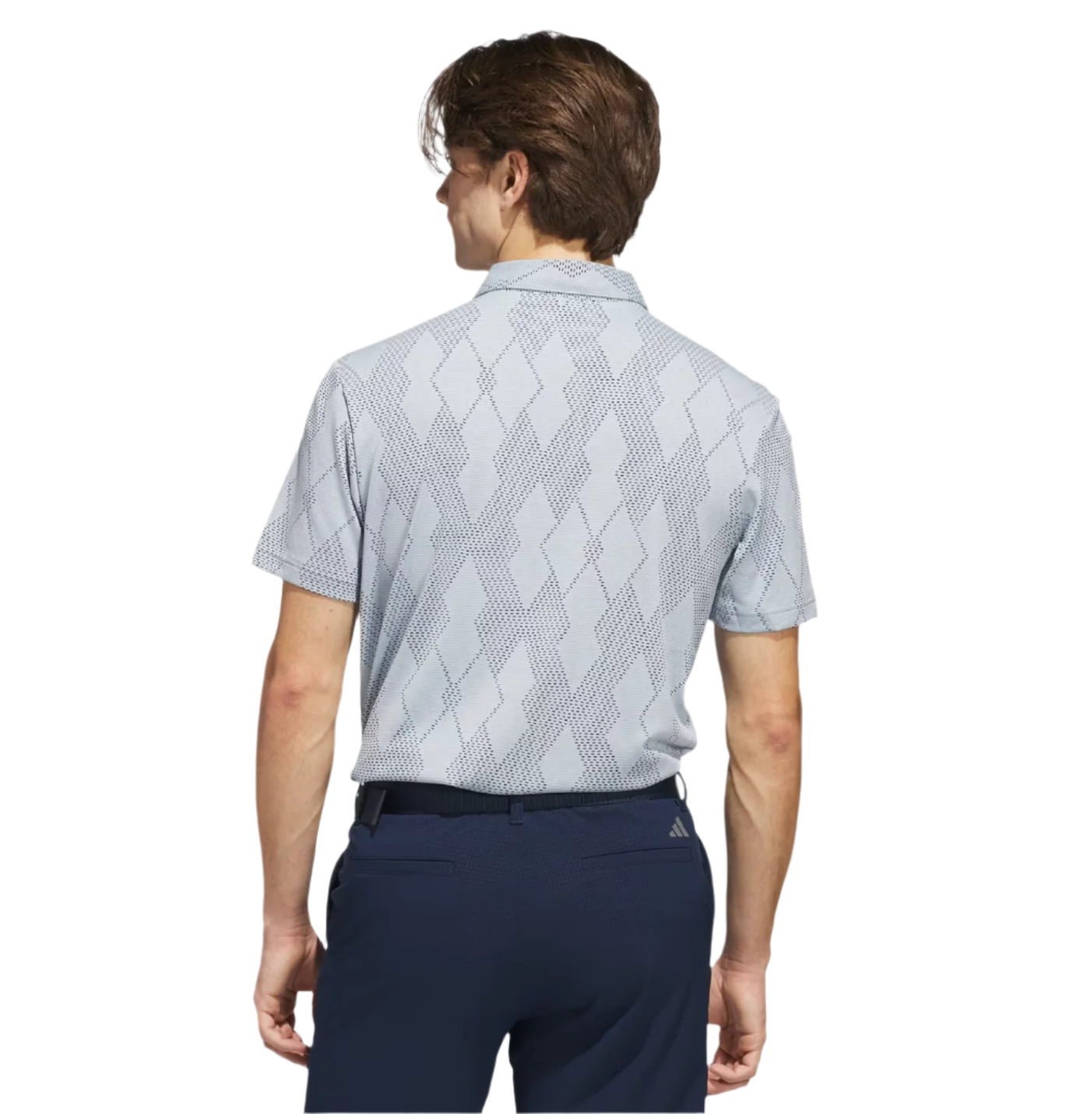 Adidas Ultimate365 Micro Texture Polo Shirt - Blue