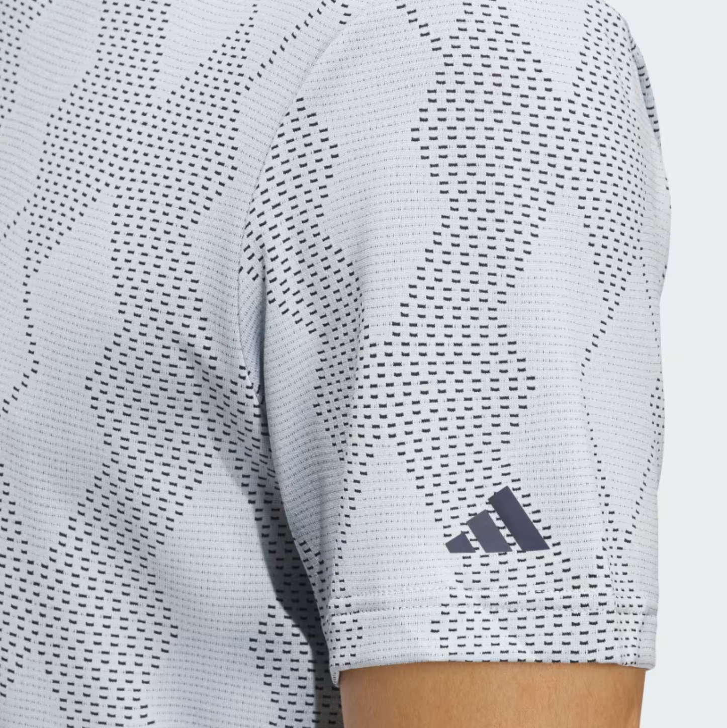 Adidas Ultimate365 Micro Texture Polo Shirt - Blue