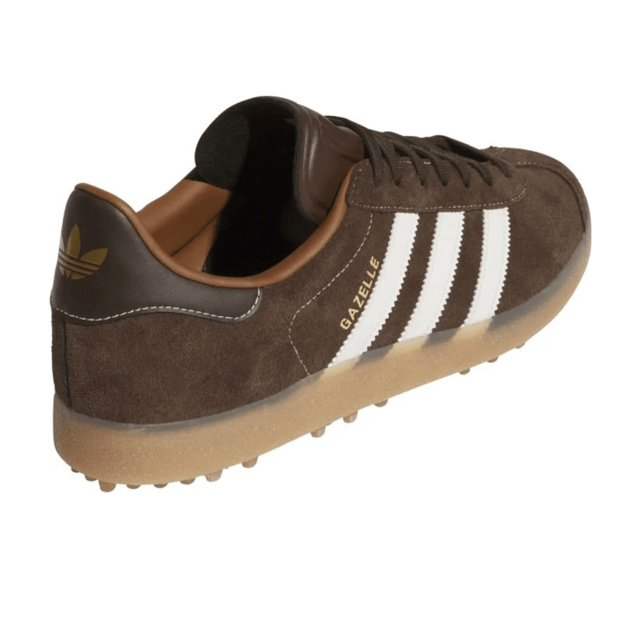 Adidas Gazelle Spikeless Golf Shoes - Brown