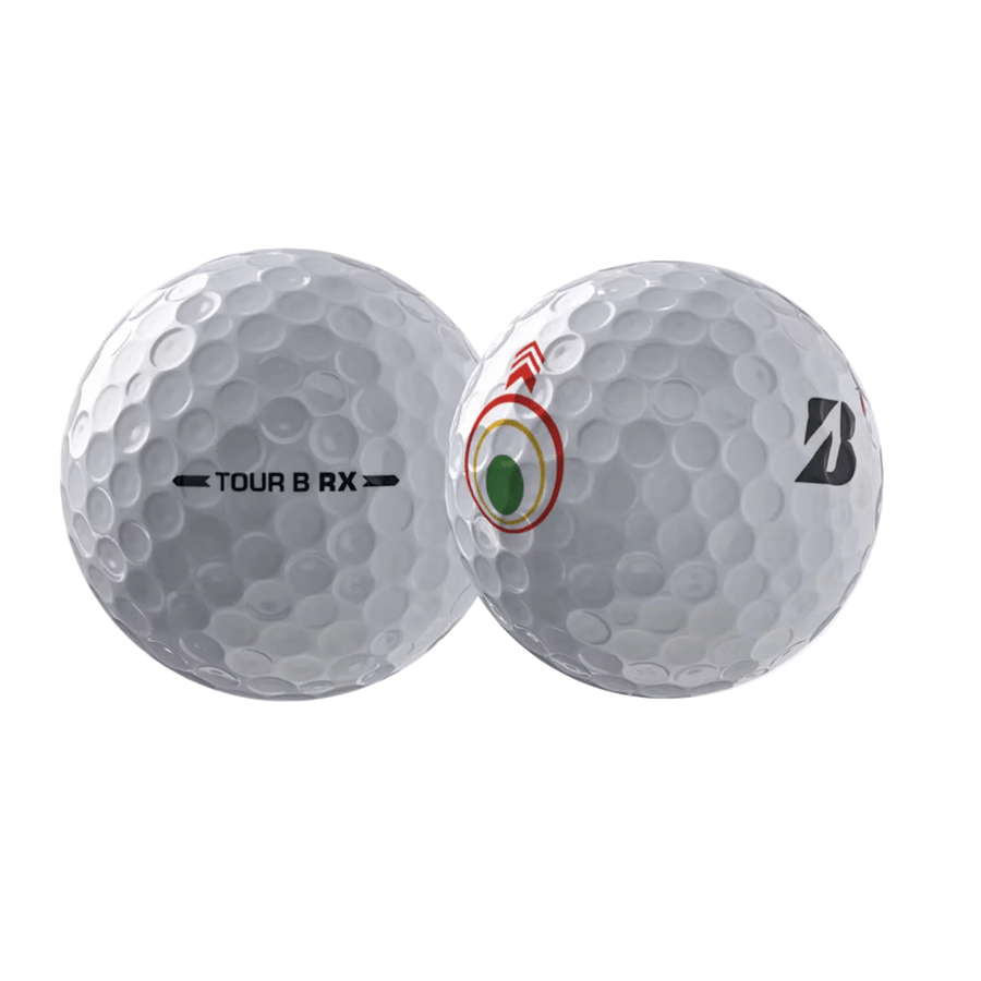 2 Dozen Bridgestone Tour B RX Mindset 2026 Golf Balls - Logo Overrun