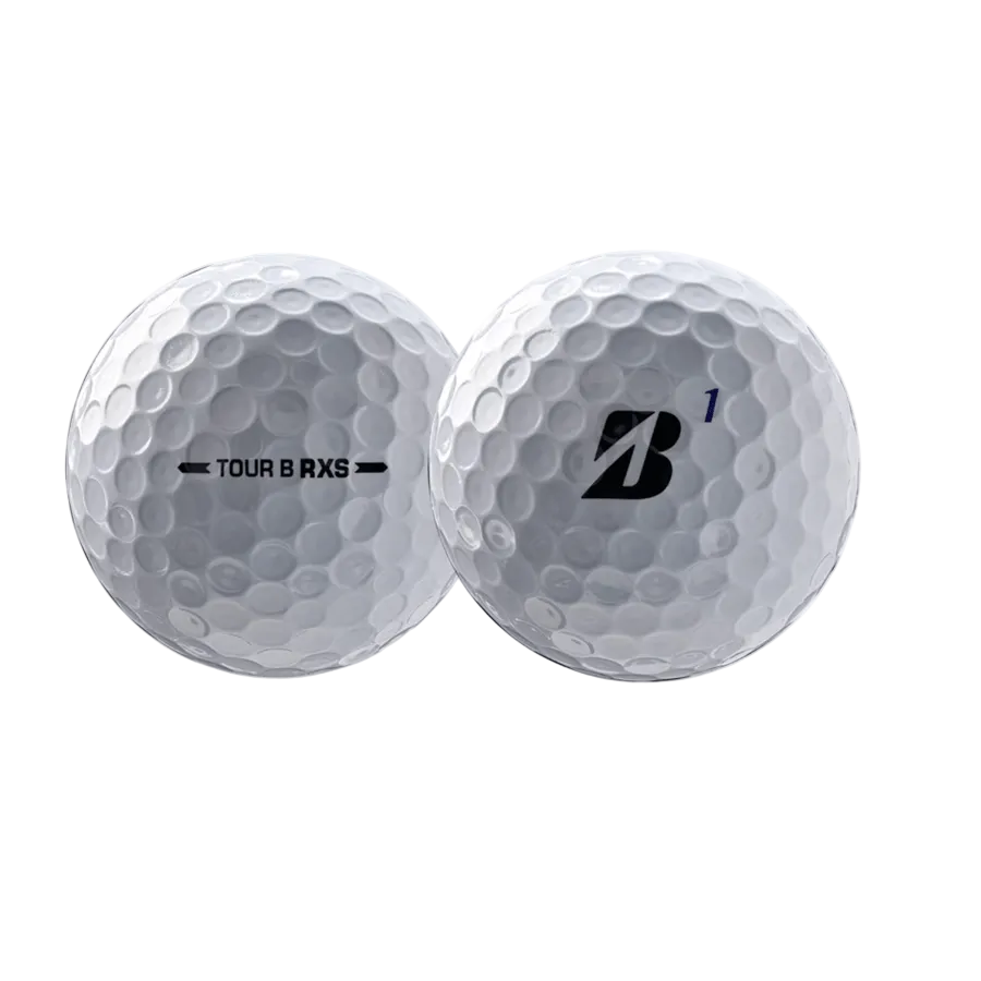 2 Dozen Bridgestone Tour B RXS 2026 Golf Balls - Logo Overrun