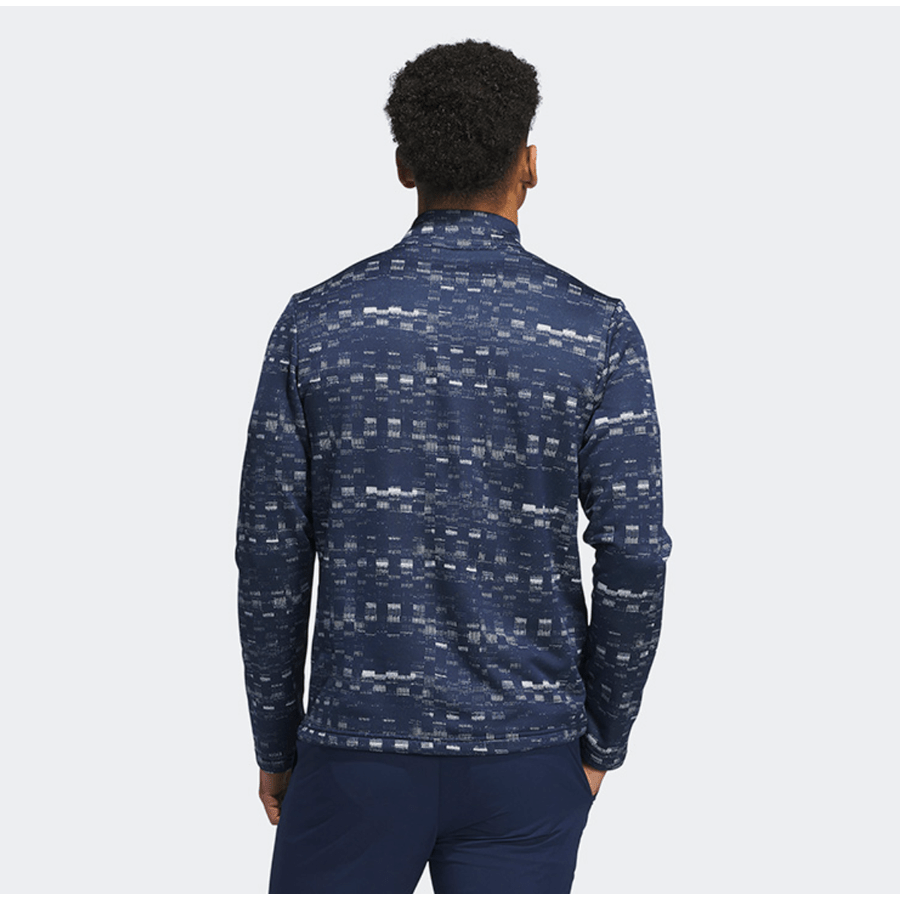 Adidas Core Printed Quarter Zip Pullover