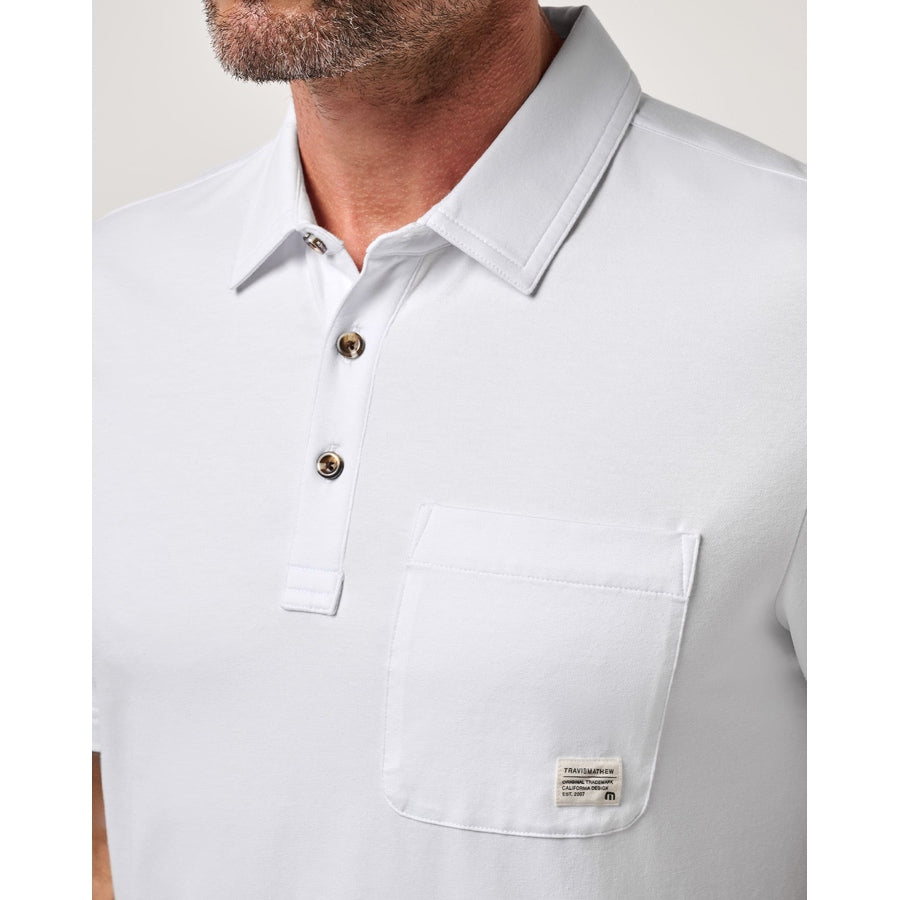 Travis Mathew Comfortknit Deep Sea Polo