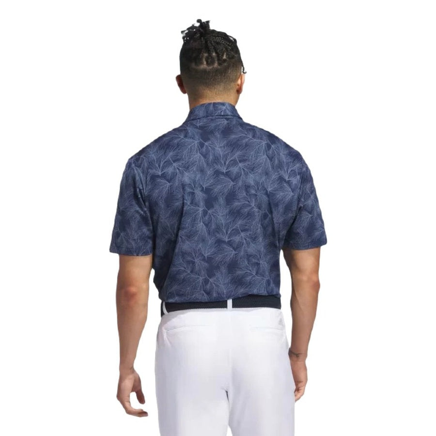 Adidas Ultimate365 Mesh Print Polo Shirt
