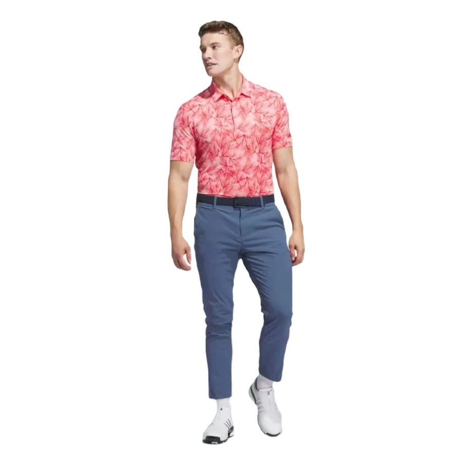 Adidas Ultimate365 Mesh Print Polo Shirt