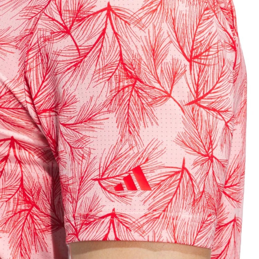 Adidas Ultimate365 Mesh Print Polo Shirt