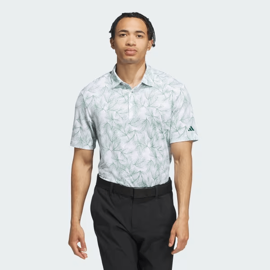 Adidas 2024 Ultimate365 Mesh Print Polo Shirt
