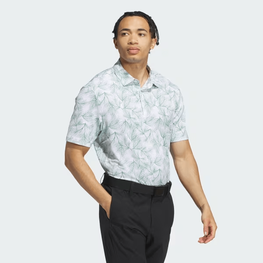 Adidas 2024 Ultimate365 Mesh Print Polo Shirt