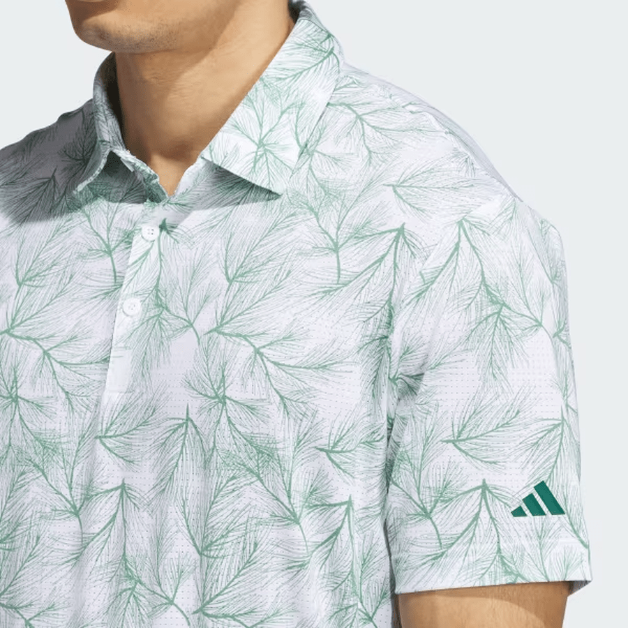 Adidas 2024 Ultimate365 Mesh Print Polo Shirt