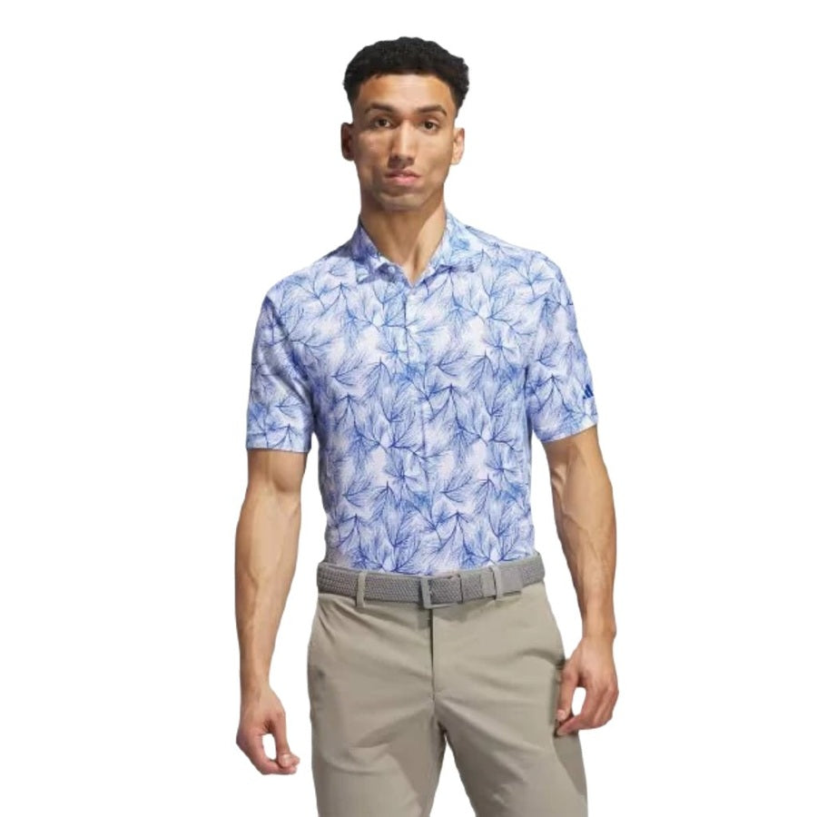 Adidas Ultimate365 Mesh Print Polo Shirt