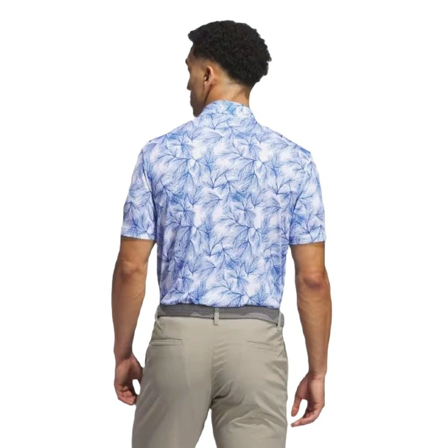 Adidas Ultimate365 Mesh Print Polo Shirt