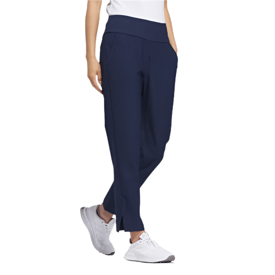 Adidas Ladies Ultimate365 Solid Ankle Pants - Blue