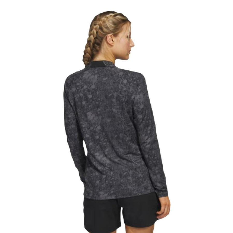 Polo de golf à manches longues imprimé Adidas Femme Ultimate365 Tour