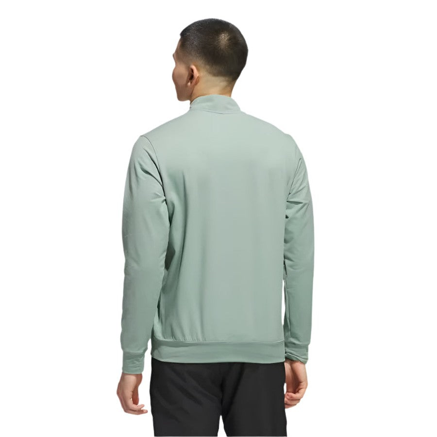 Adidas Ultimate365 Tour Quarter-Zip Pullover - Green