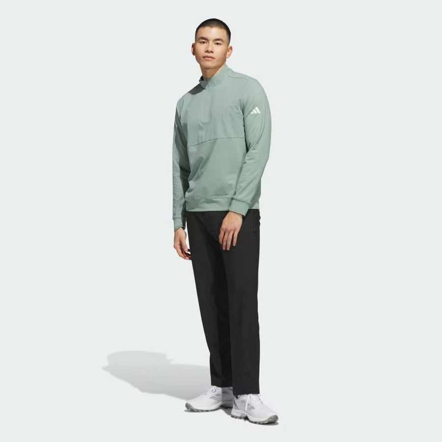 Adidas Ultimate365 Tour Quarter-Zip Pullover - Green