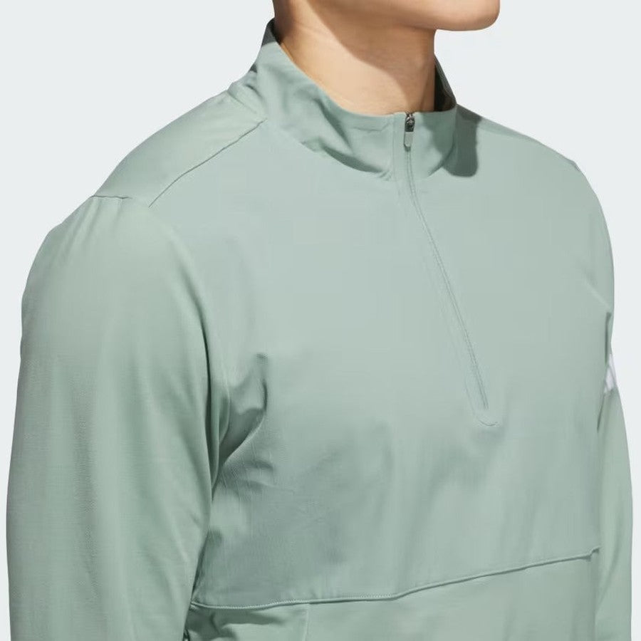 Adidas Ultimate365 Tour Quarter-Zip Pullover - Green