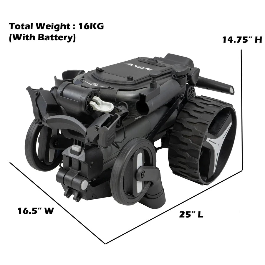Axglo e5 Electric Golf Push Cart 2025