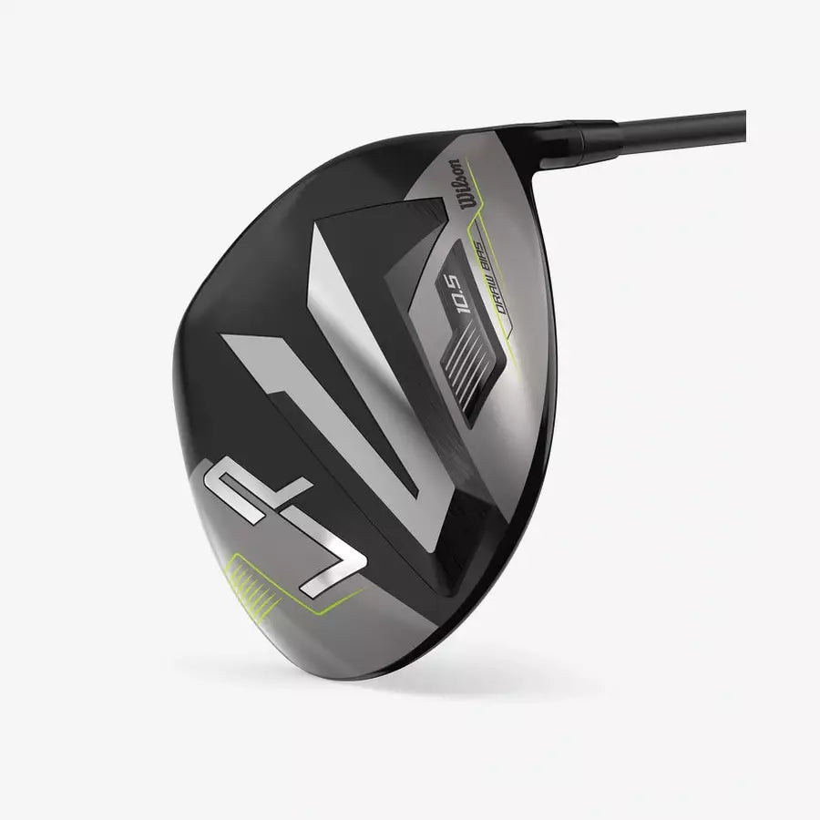 Wilson Launch Pad 2 Driver club head laid down over white background