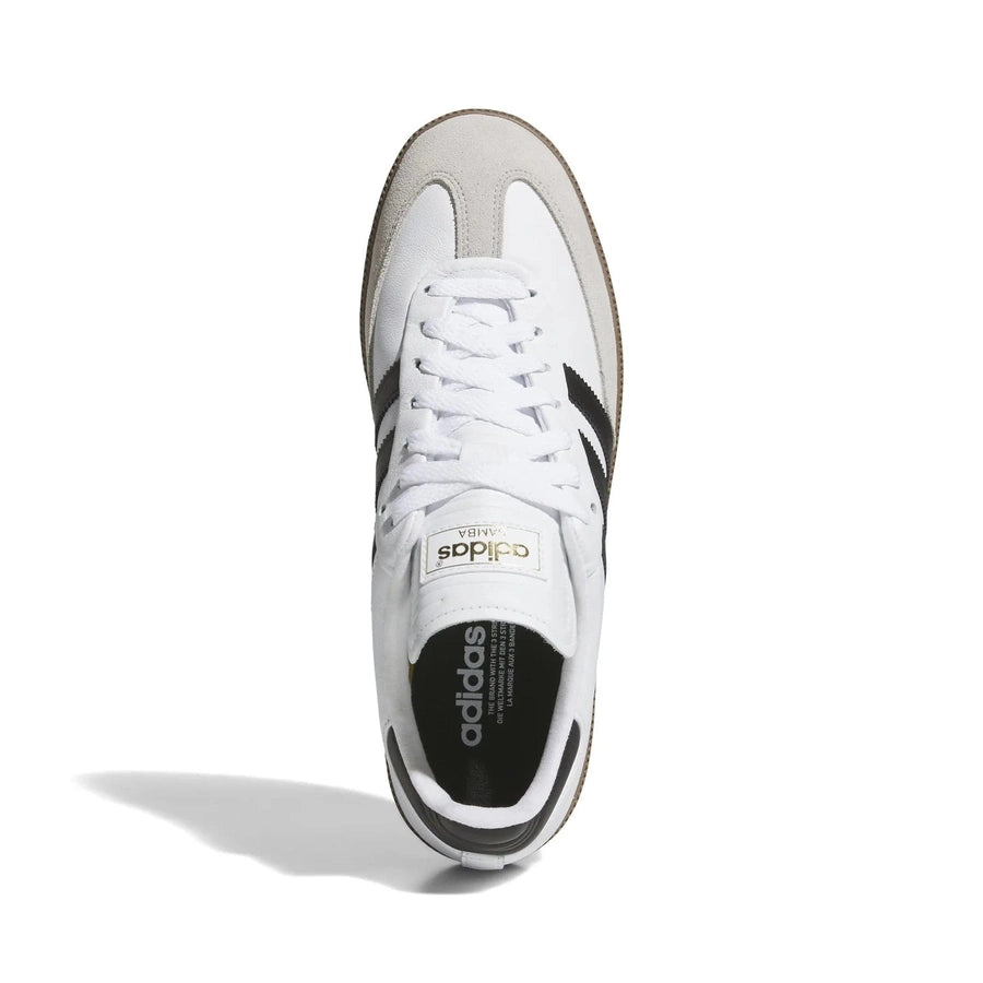 Adidas Samba Spikeless Golf Shoes - White/Black