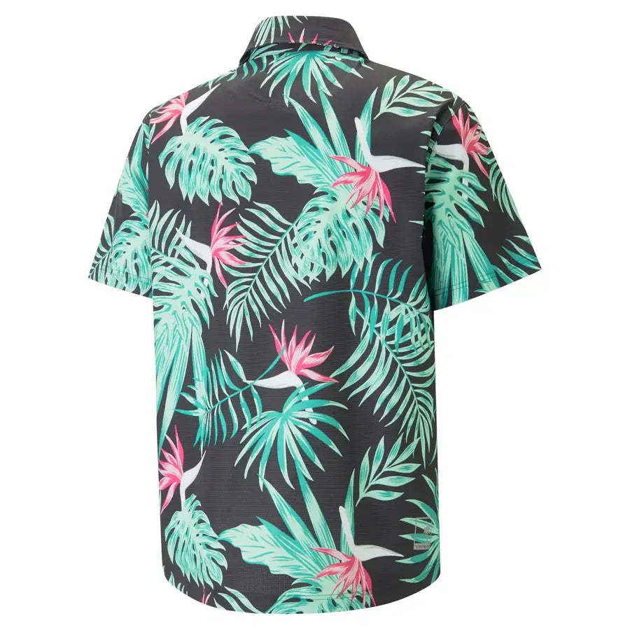 Puma X PTC Paradise Button Down Golf Shirt APP SPECIAL
