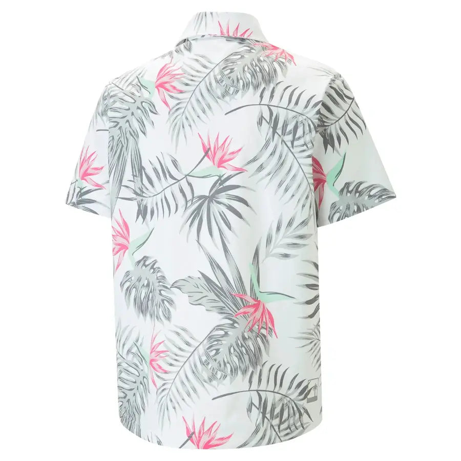 Puma X PTC Paradise Button Down Golf Shirt APP SPECIAL