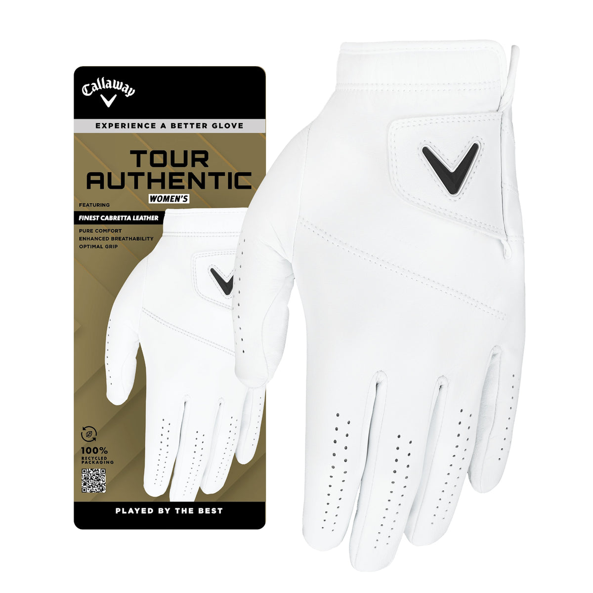Callaway Tour Authentic 2025 Ladies Golf Gloves - 6-Pack
