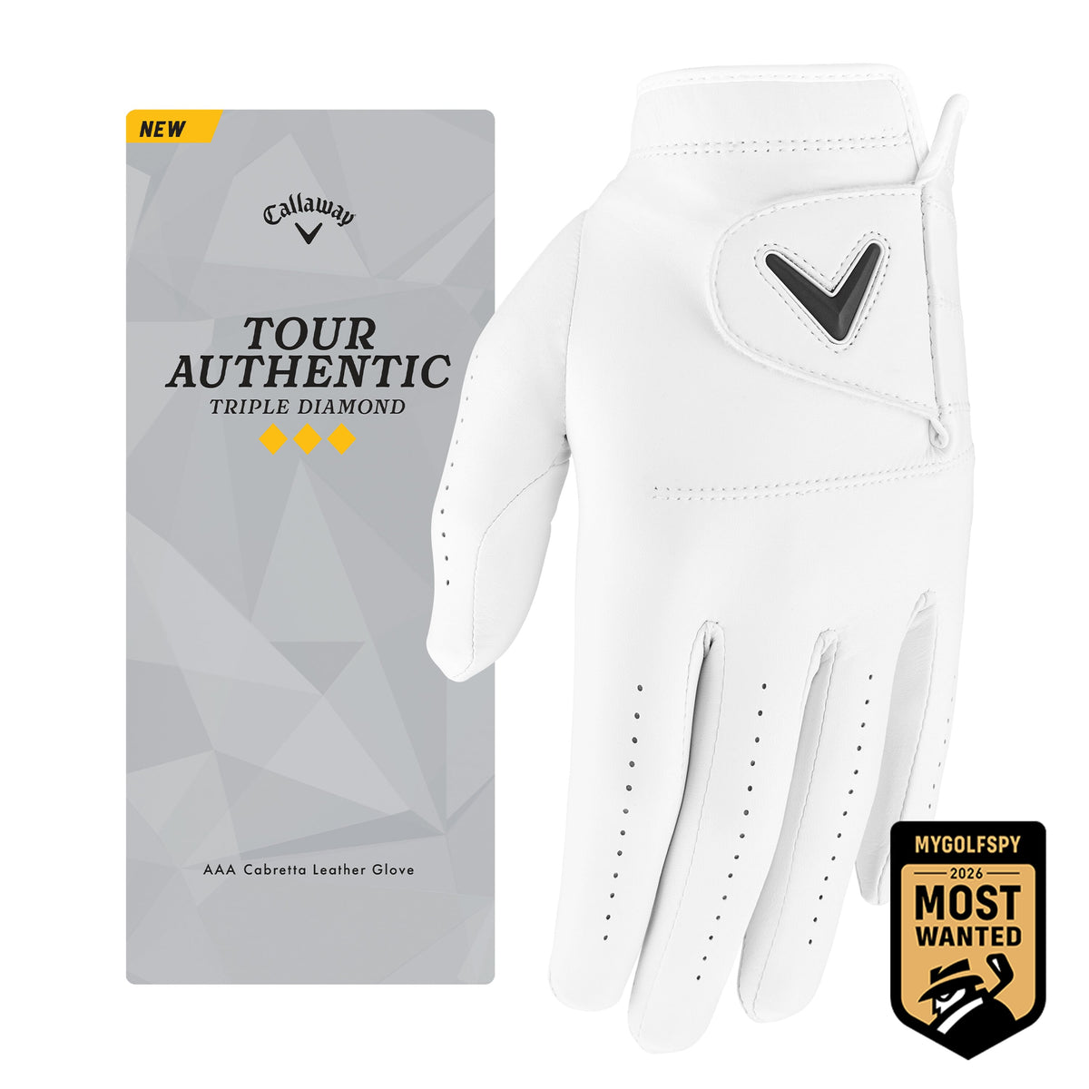 Callaway Tour Authentic Triple Diamond 2026 Cadet Golf Gloves - 6-Pack