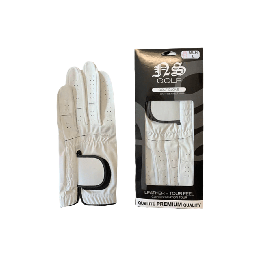 NS Leather Men's Tour Golf Gloves