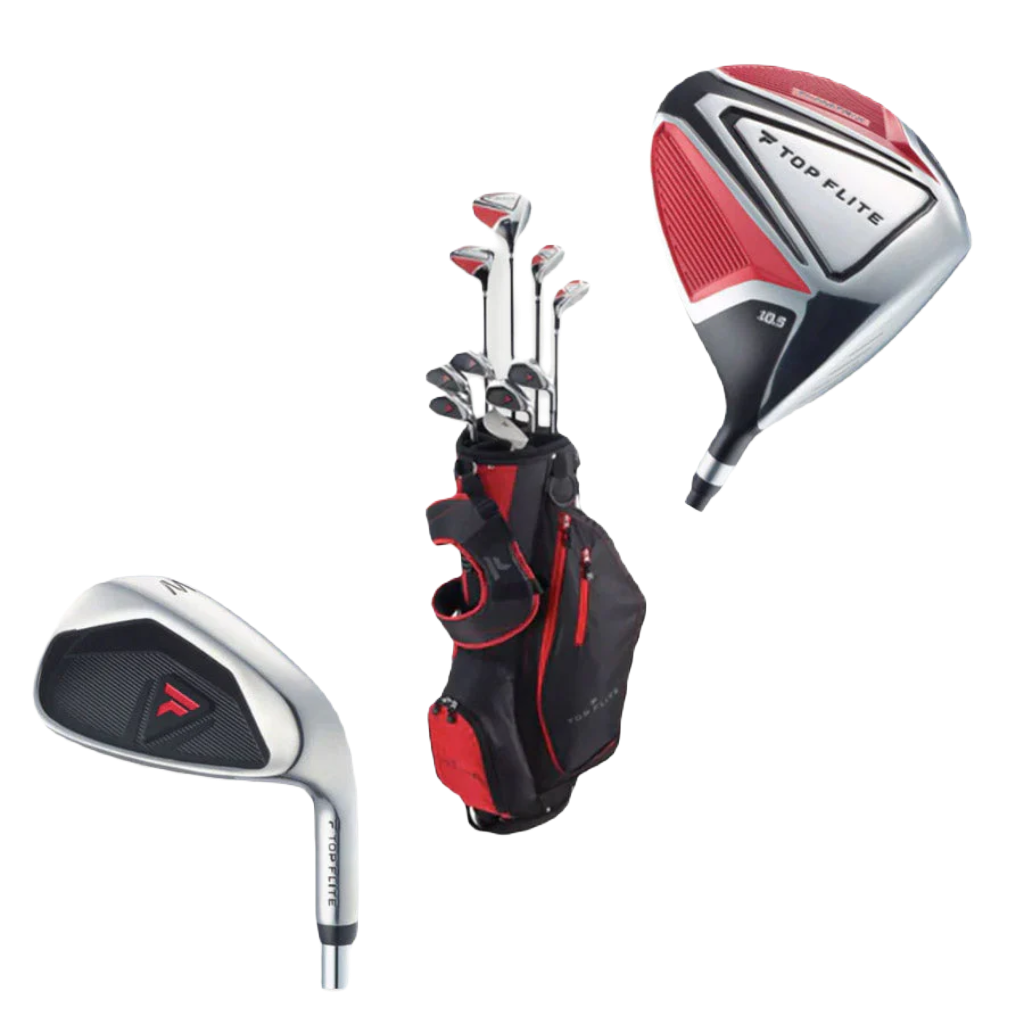 NEW offers Top Flite Left Handed Golf Club Complete Set From Driver to Putter