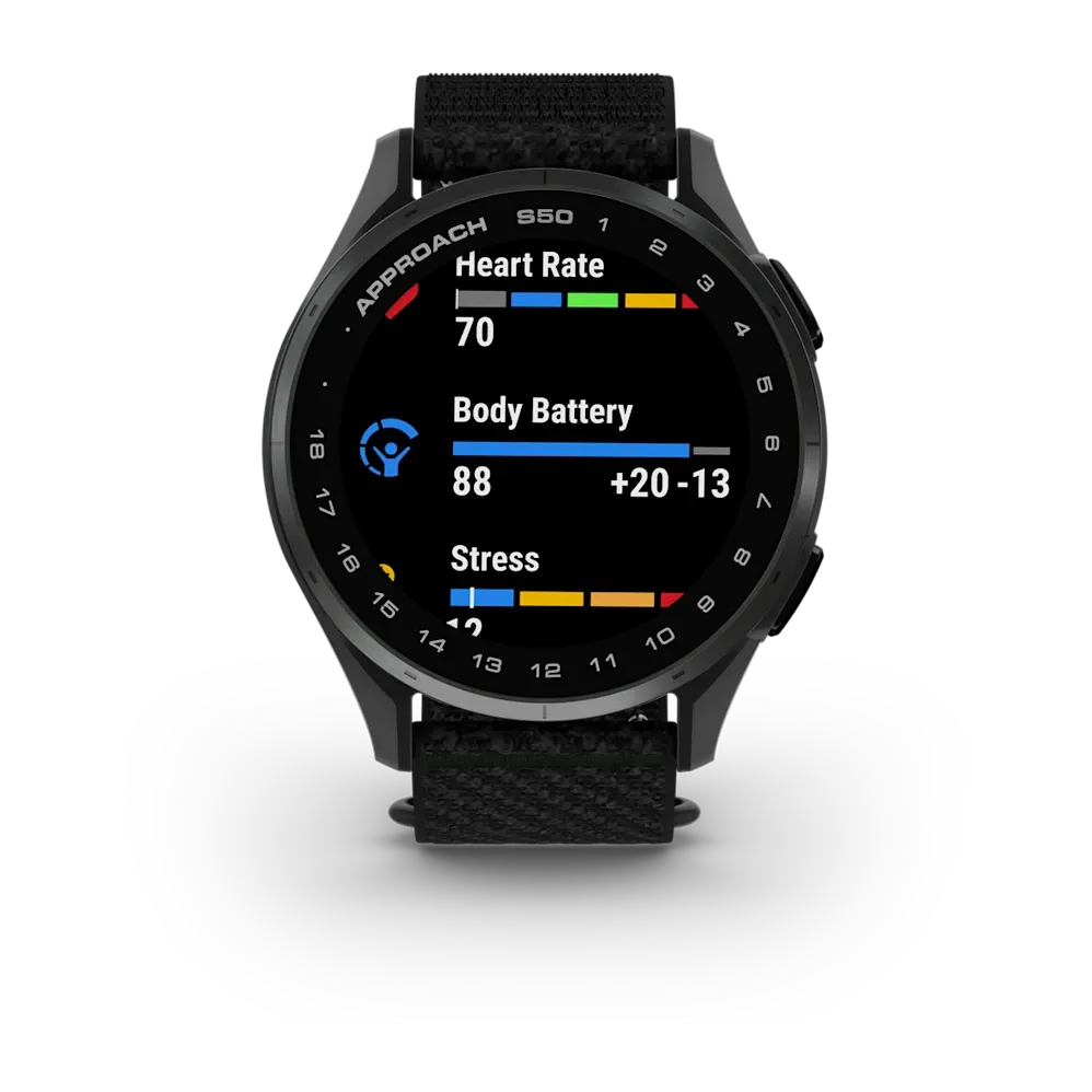 Montre connectée de golf GPS Garmin Approach® S50