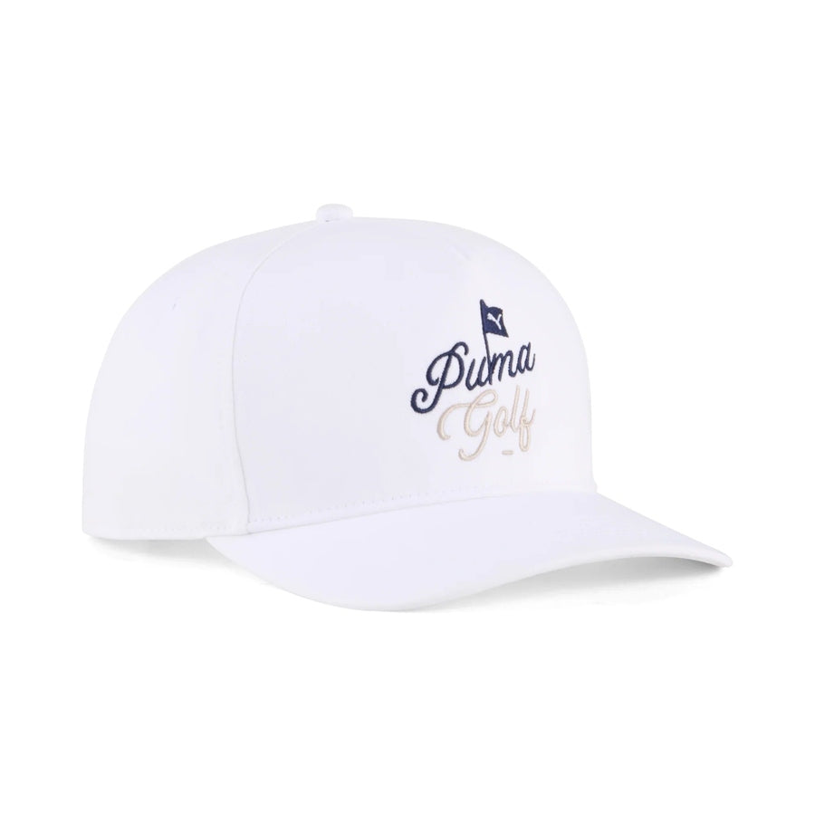 Puma Golf Flagstick Snapback Cap - White