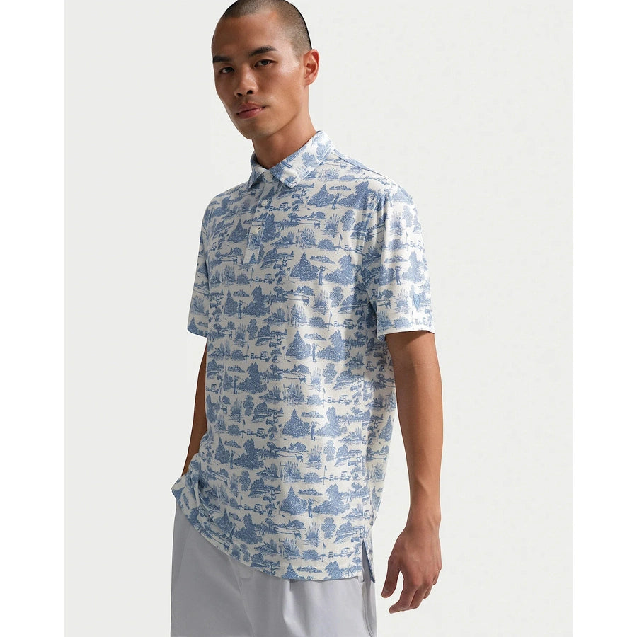 Nike Dri-FIT Toile Short-Sleeve Golf Polo