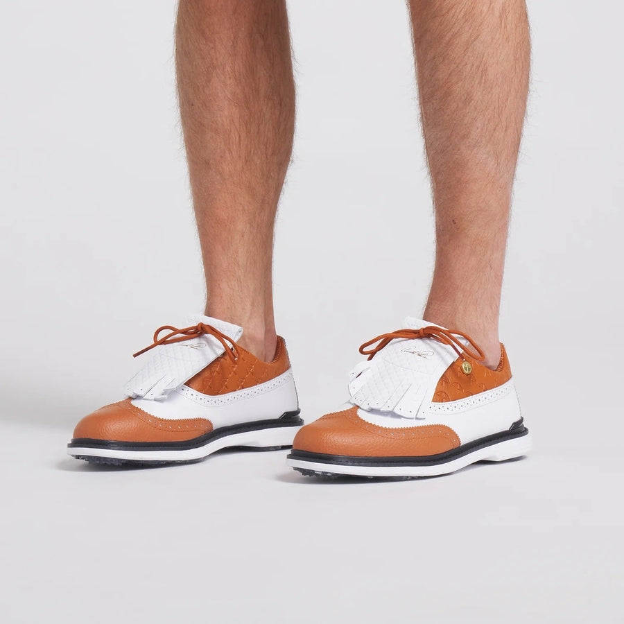 Puma Arnold Palmer Royale Wingtip Golf Shoes - Brown