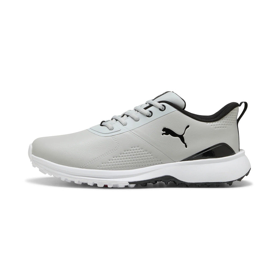Puma Fusion Grip 6 Evo Spikeless Golf Shoes - Ash Gray/Black