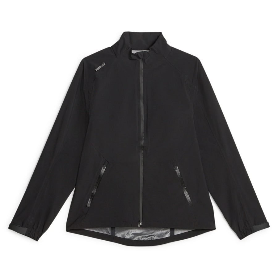 Puma Ladies DRYLBL Rain Golf Jacket - Black