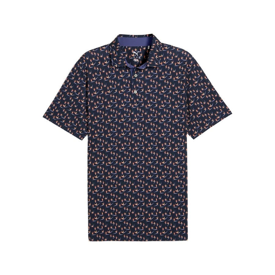 Puma MATTR Paradise Golf Polo - Navy