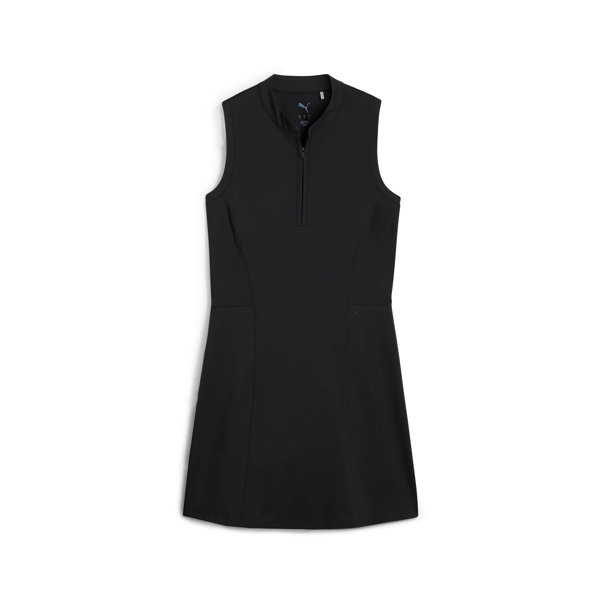 Puma Ladies Aerlon Mock Sleeveless Golf Dress - Black