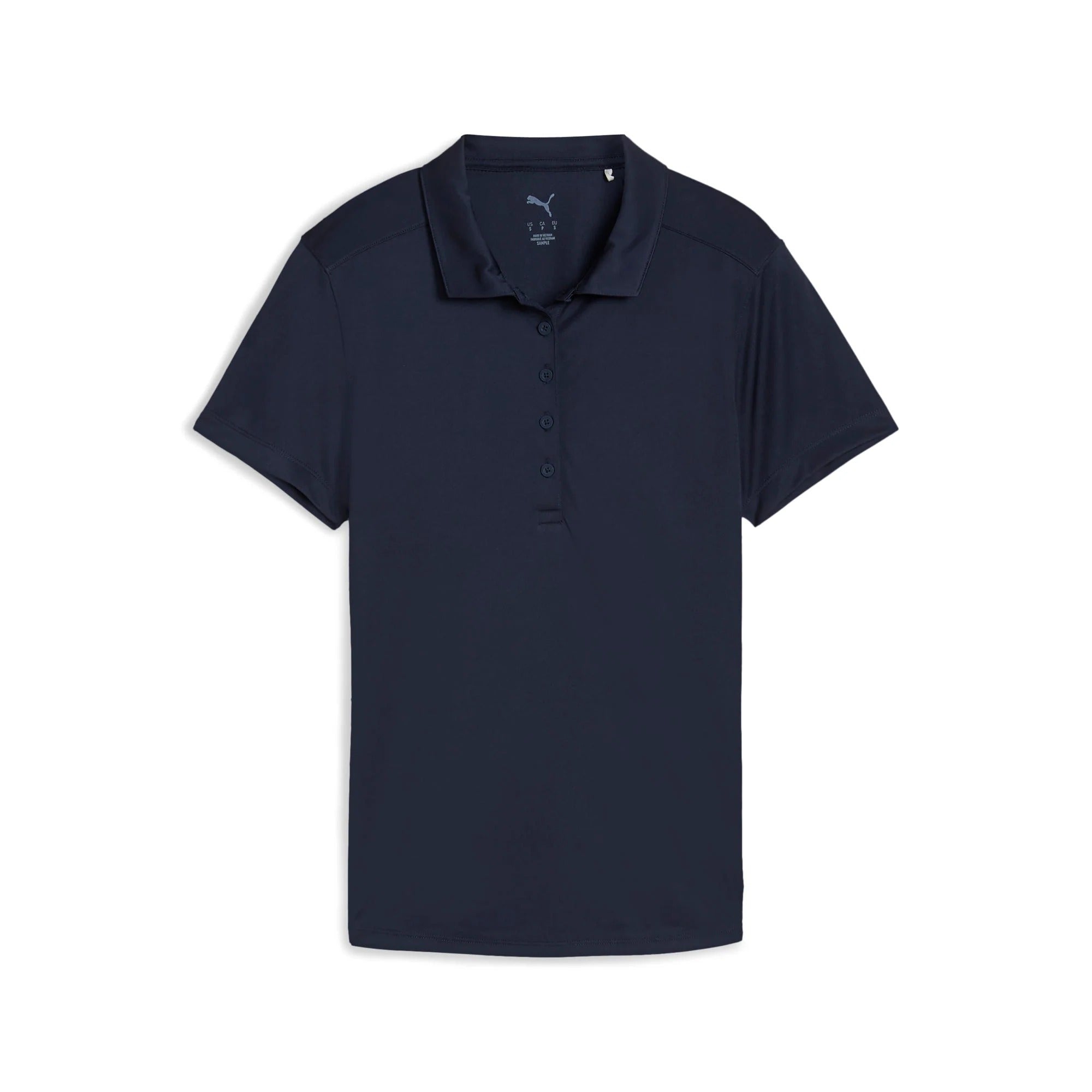 Puma Ladies Pure 2.0 Short Sleeve Polo - Navy