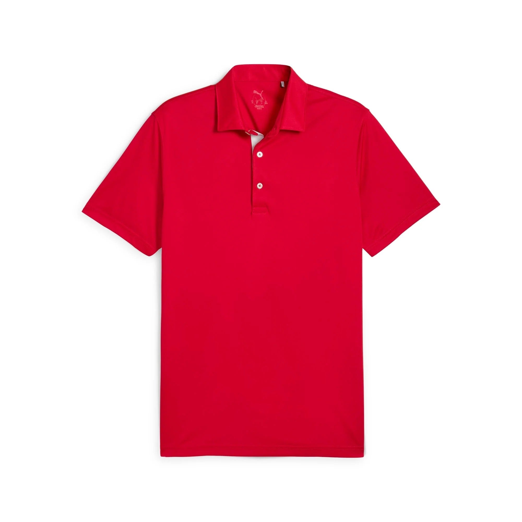 Puma Pure 2.0 Golf Polo - Red