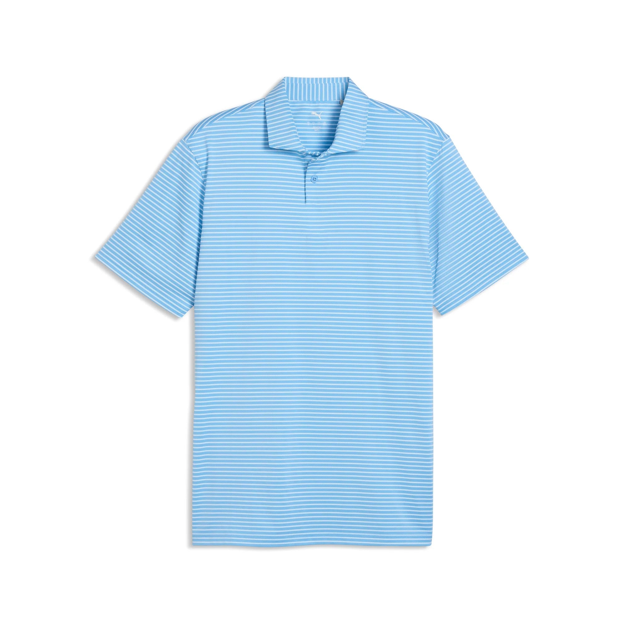 Puma BRRR Stripe Golf Polo - Blue