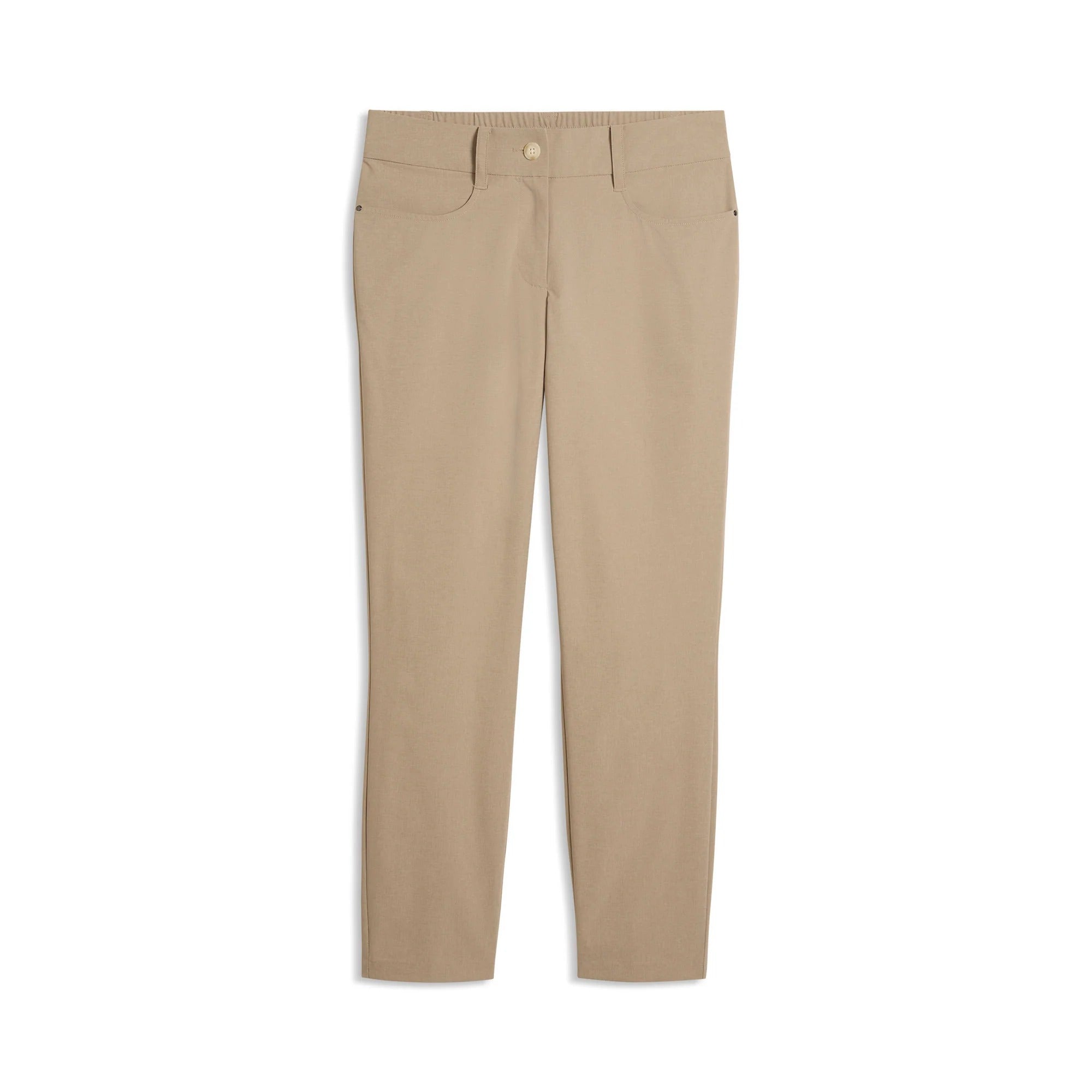 Puma Ladies Avant Slim Golf Pants - Beige