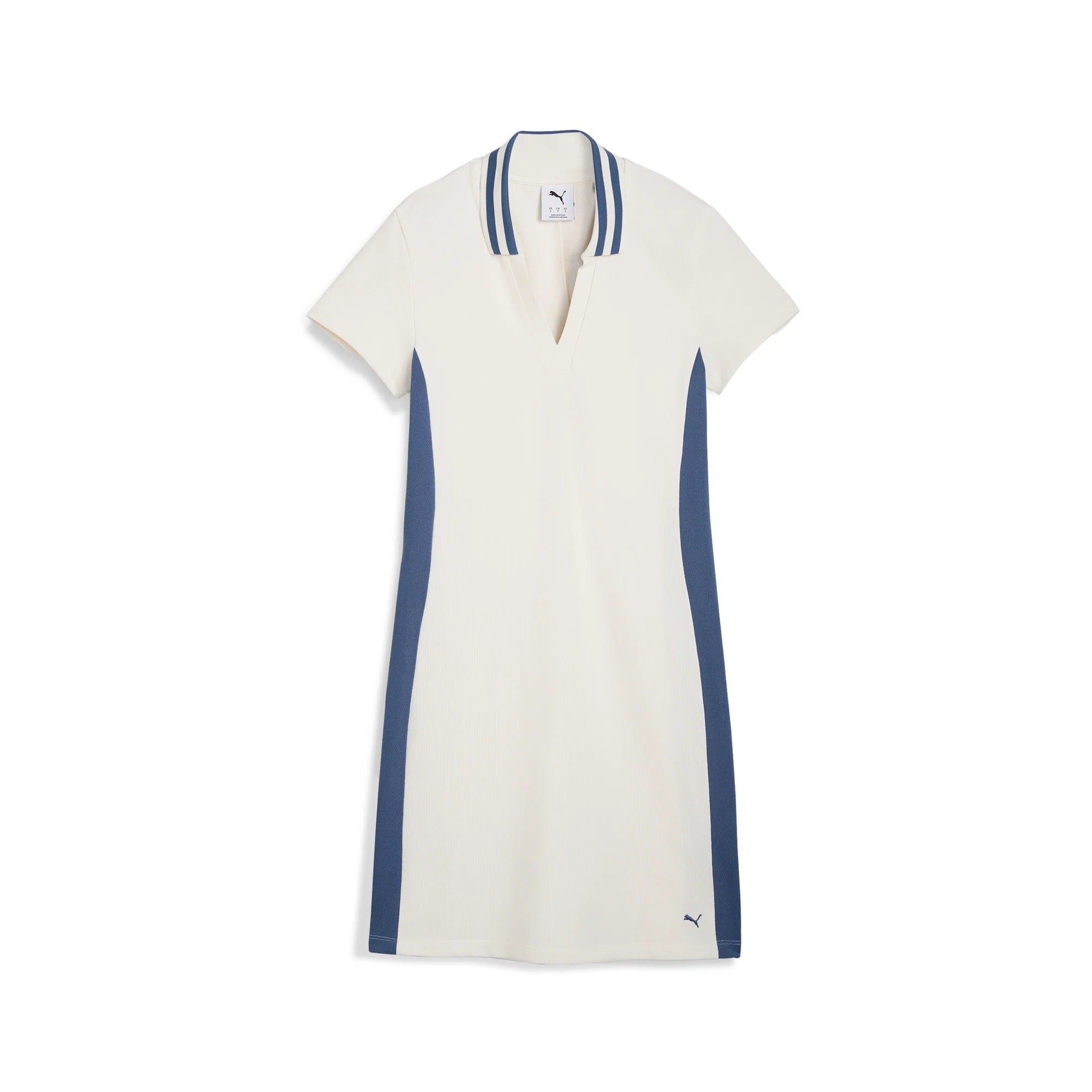 Puma Ladies Pique Golf Dress - White