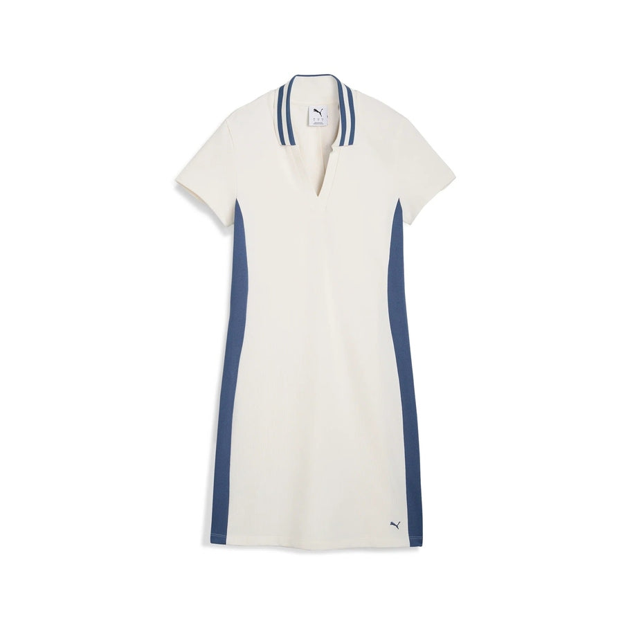 Robe de golf en piqué Puma pour femme - Blanc