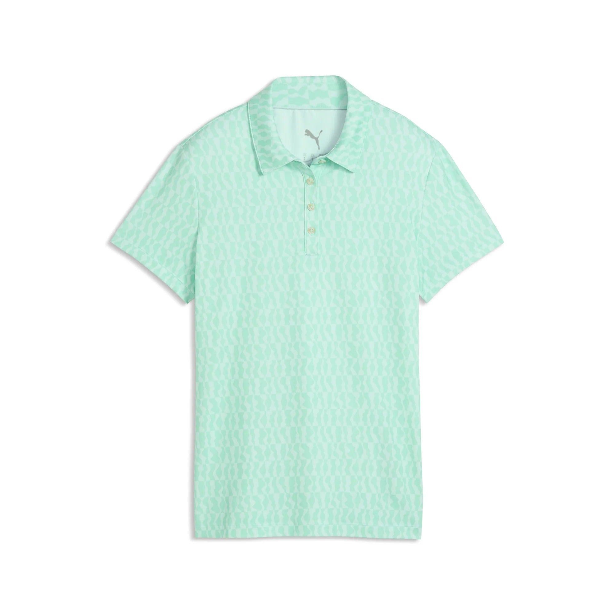Puma Ladies CLOUDSPUN Wavey Golf Polo - Mint