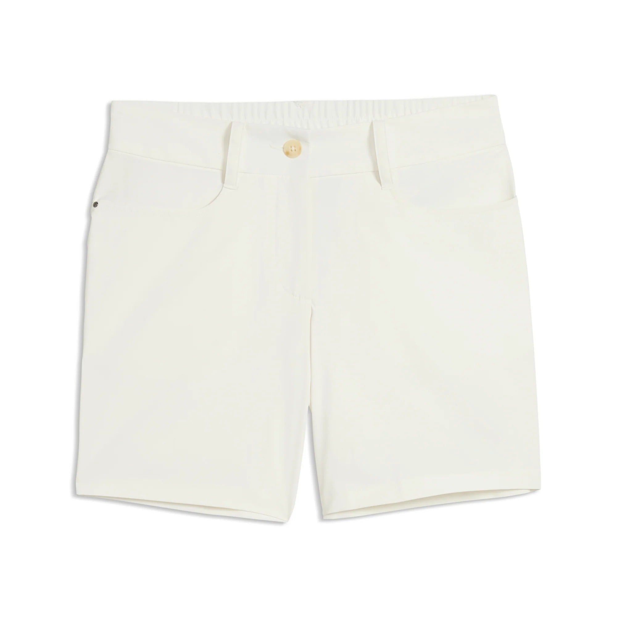 Puma Ladies Avant 6" Golf Shorts - White