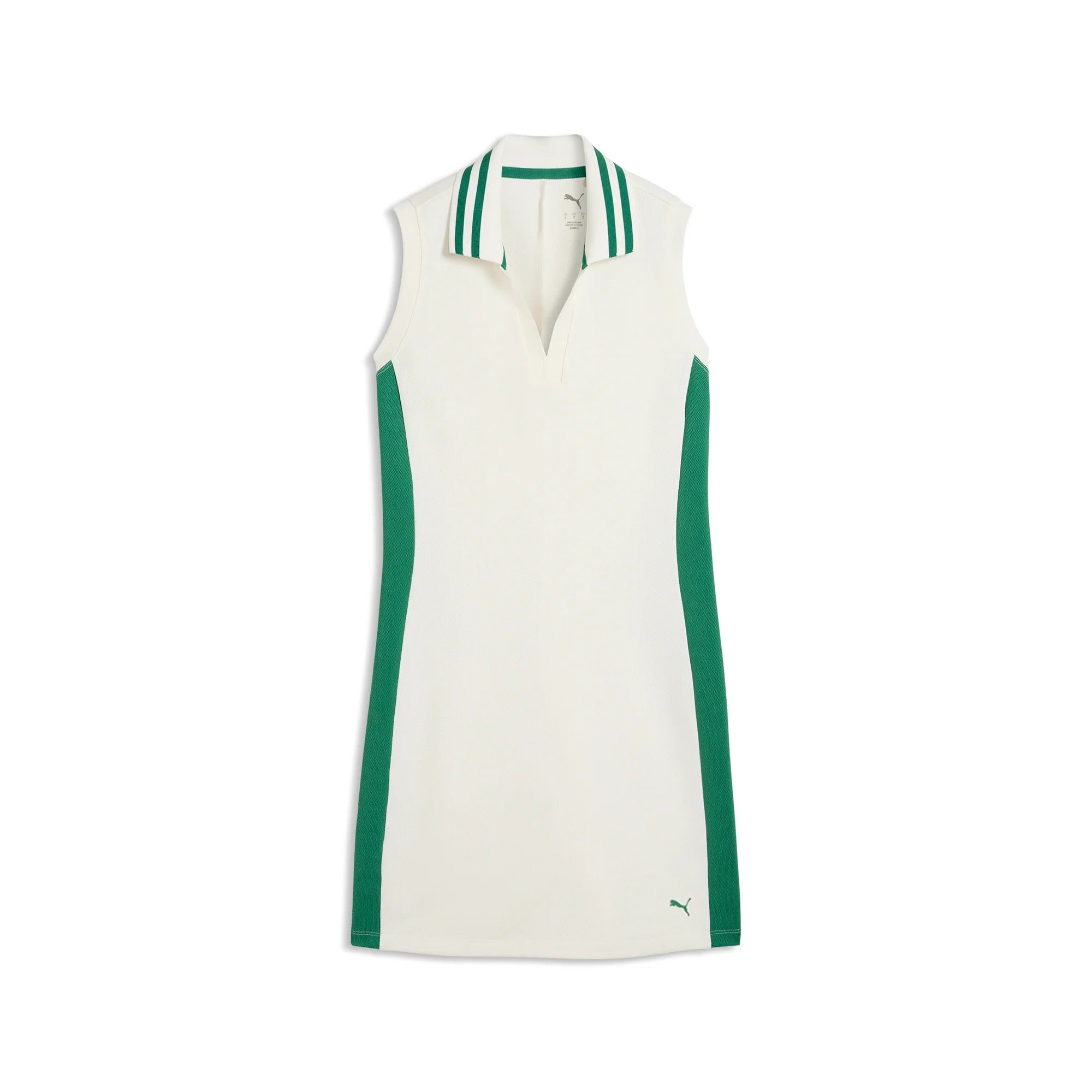 Puma Ladies 30904 Sleeveless Pique Golf Dress - Off White