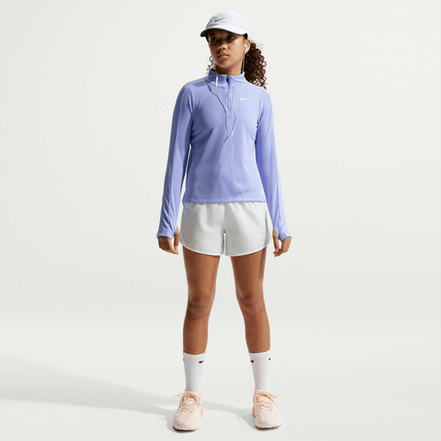 Nike Haut à manches longues Dri-FIT 1/4 zip pour fille