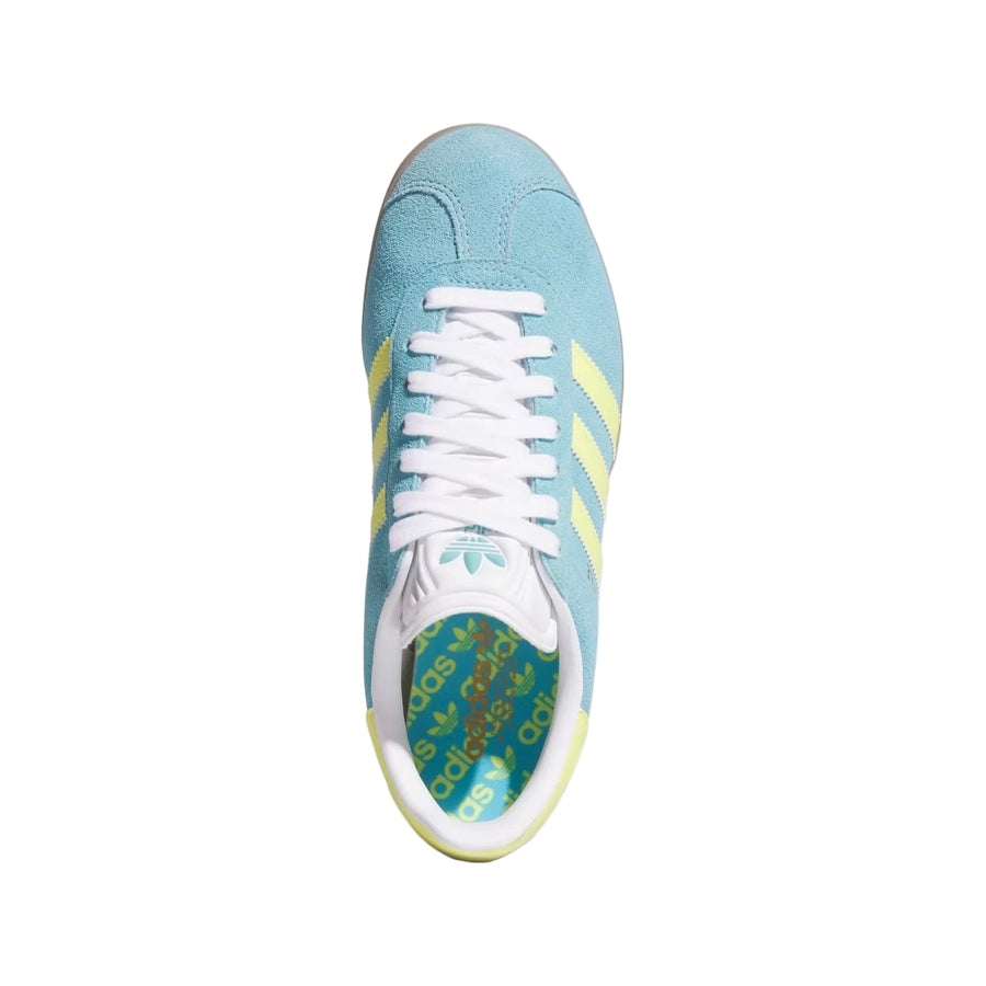 Adidas Ladies Gazelle Spikeless Golf Shoes - Blue/Yellow