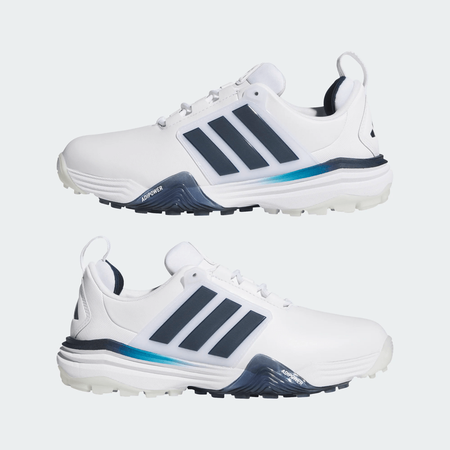 Adidas Ladies Adipower 26 Spikeless Golf Shoes - White/Navy
