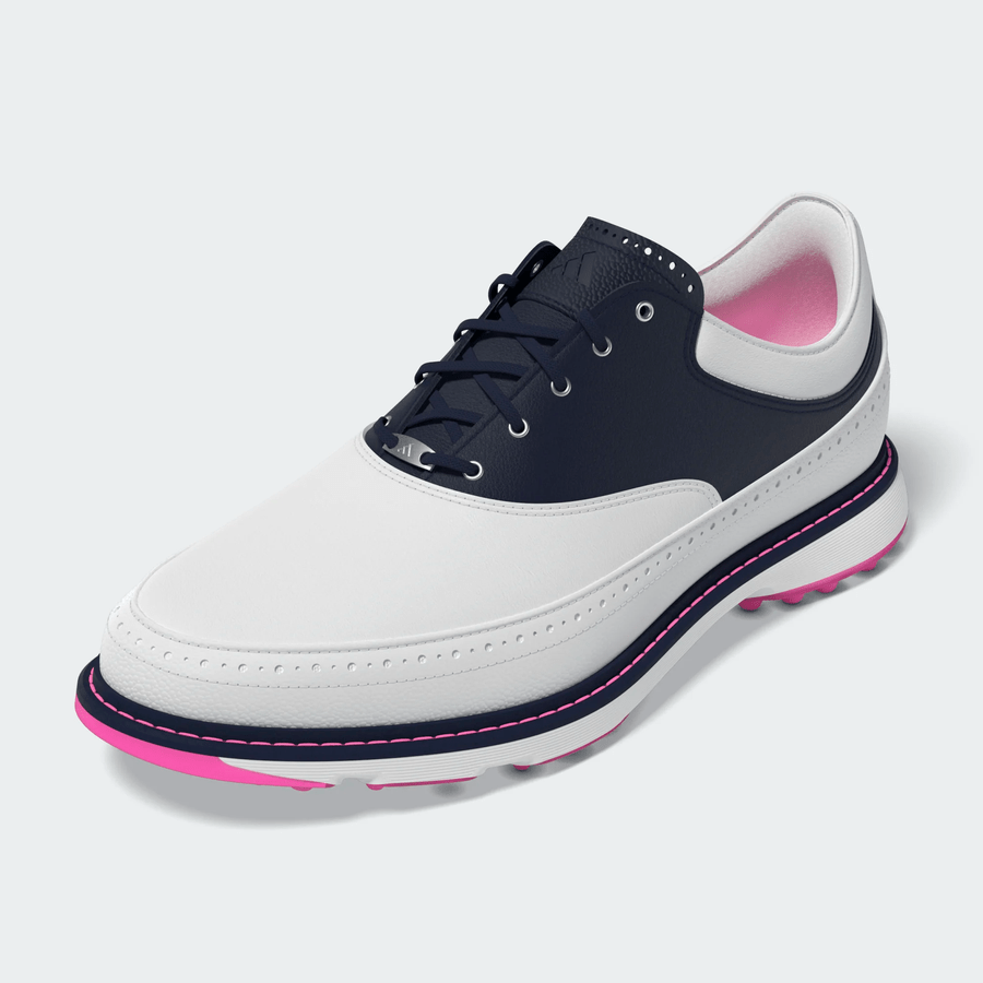 Adidas MC80 Spikeless Golf Shoes - White/Pink